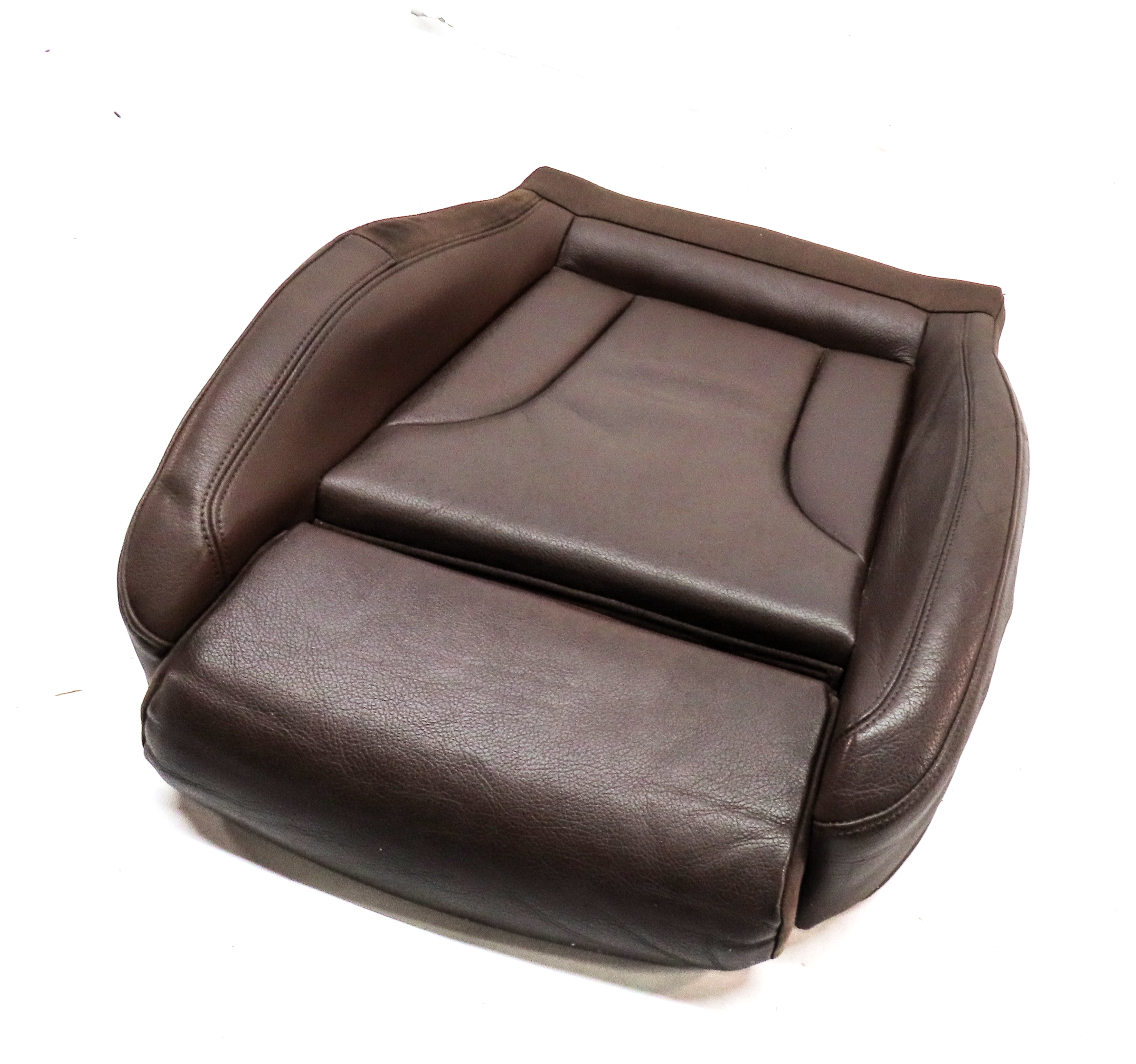 2018 AUDI Q3 8U FRONT LEFT DRIVER LOWER BOTTOM HEATED SPORT SEAT CUSHION (Brown) — exact item pictured
